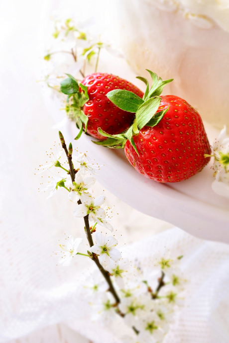 Süße Früchtchen - Erdbeer Wickeltorte