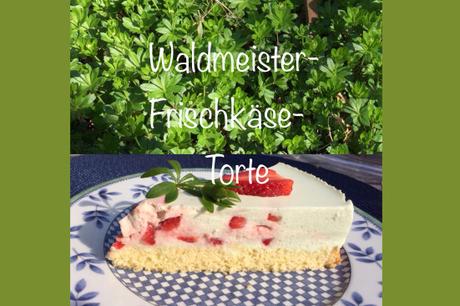Ich backs mir im April: Waldmeister-Frischkäse-Torte – oder – alles so schön grün hier
