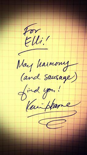 May Harmony and Sausage find you: Mein Abend mit Kevin Hearne