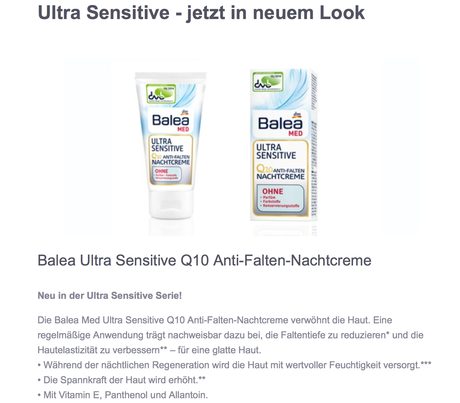 [Preview] Neues Design Balea Med