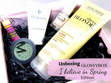 Glossybox April 2015 I believe in Spring Edition - Unboxing