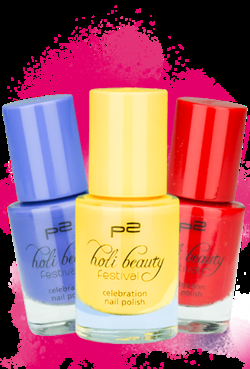 p2 LE Holi Beauty Festival Mai 2015 - Preview - celebration nail polish