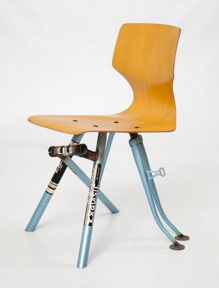 Upcycling – ein Stuhl aus einem alten Fahrrad