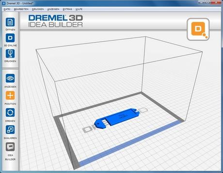 Im Test: 3D-Drucker Dremel Idea Builder 3D20 – Software
