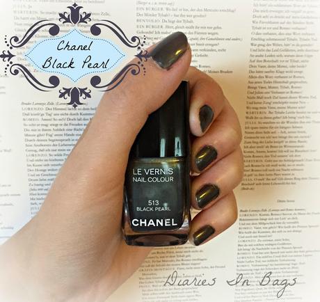 Nagellack Challenge #10 - Chanel Black Pearl