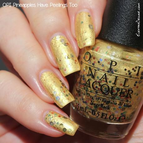 OPI Pineapples Have Peelings Too, Hawaii Collection Spring 2015