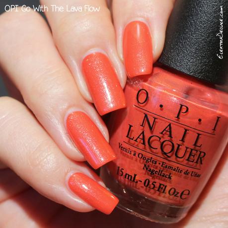 OPI Go With The Lava Flow, Hawaii Collection Spring 2015