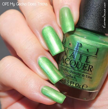 OPI My Gecko Does Tricks, Hawaii Collection Spring 2015