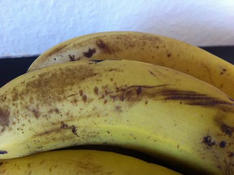 Keine Angst vor solchen oder auch dunkleren Flecken - diese Bananen sind absolut in Ordnung!