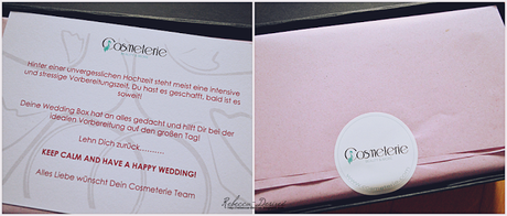 Cosmeterie | Wedding Box | Mai 2015
