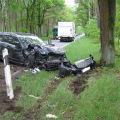 Schwerer Autounfall zwischen Schwarmstedt und Lindwedel@Polizeiinspektion Heidekreis