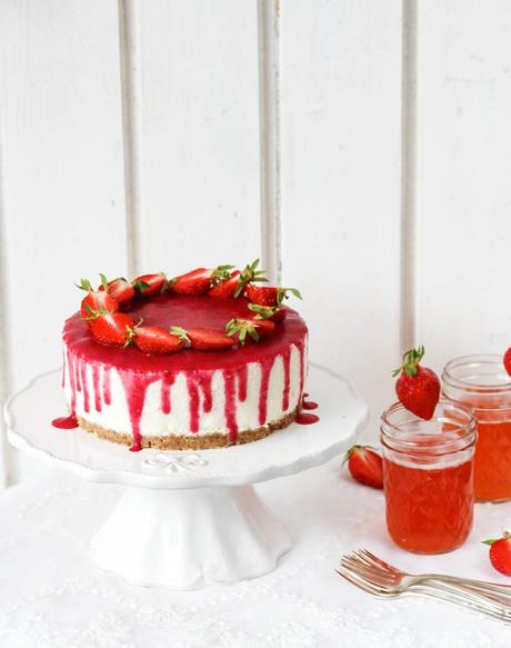 Erdbeer Nobake Joghurt – Törtchen