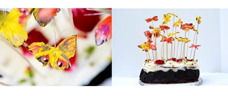 Rezept:Geburtstagstorte mit DiY Schmetterlingen