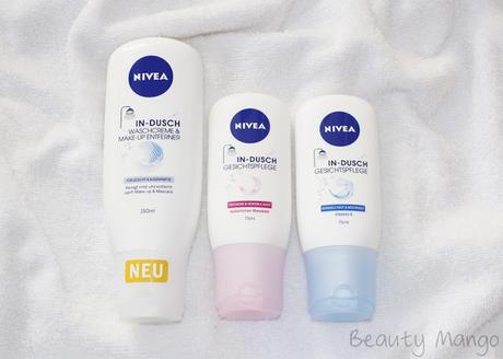 [Review] Nivea In-Dusch Waschcreme & Make-Up Entferner und Gesichtspflege