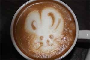 Latte-Art-Motiv für die Kaffee-Olympiade?!
