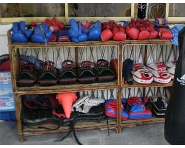 Weiter gehts mit Muay Thai im Fitness & Boxing Center Sihanoukville