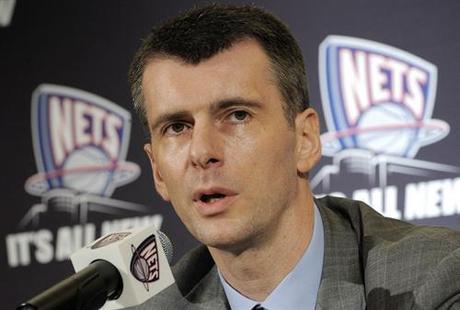 New Jersey Nets owner Mikhail Prokhorov press conference