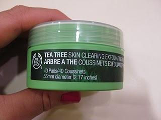 The Body Shop Tea Tree Peelingpads