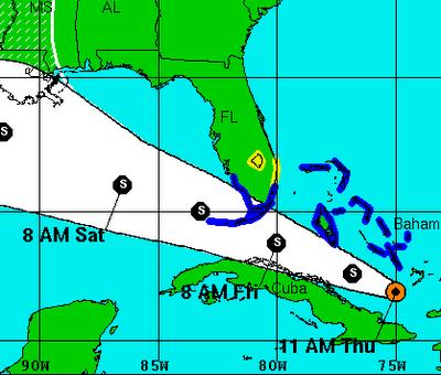 Atlantik aktuell: Tropische Depression 3 (potentiell Sturm BONNIE) bedroht die Bahamas, Kuba und Florida, Tropische Depression, Vorhersage Forecast Prognose, 2010, Hurrikansaison 2010, Atlantik, Karibik, Bonnie, Bahamas, Kuba, Florida