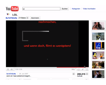 YouTube Easteregg entdeckt: Snake spielbar