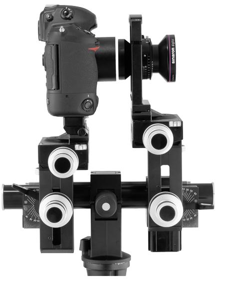 Sinar p-slr zur Anbindung einer Spiegelreflexkamera an ein Fachkamerasystem (Quelle: Golem.de, Sinar Photography AG)