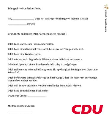 Ausstiegshilfe für CDU-Politiker