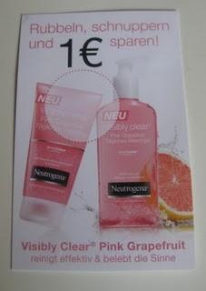 Neutrogena Visibly Clear Pink Grapefruit: 1€ sparen mit Coupon