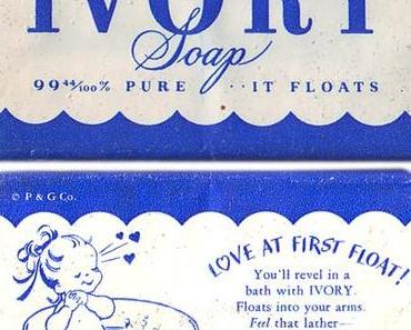 Seifensammlung, Seifenausstellung – Bilder aus unserer Sammlung – IVORY Soap von Procter & Gamble