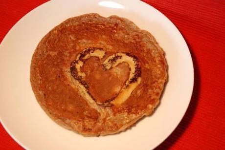 Pancakes mit Herz