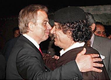 Besucher bei Gaddafi
