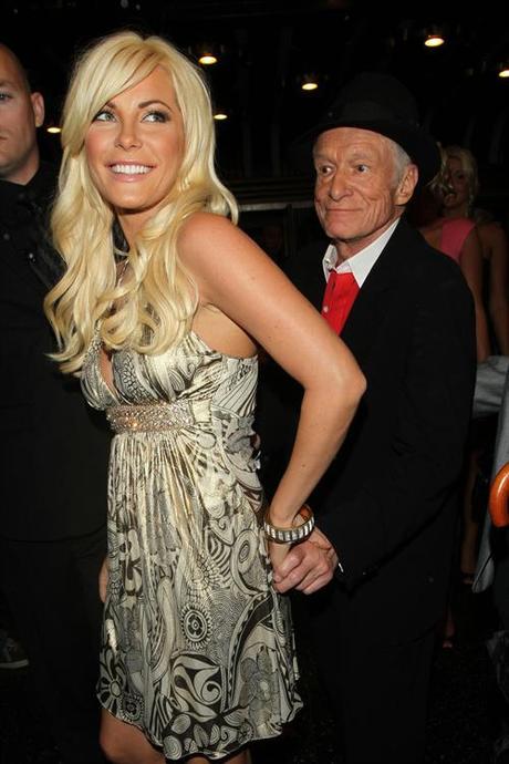 Hugh Hefner and latest girlfriend Crystal Harris at the 2009 Fox Reality Channel Really Awards at the Music Box in LA