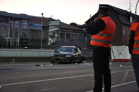 Autounfall Dippach - Polizistin tödlich verletzt@Police Grand Ducale