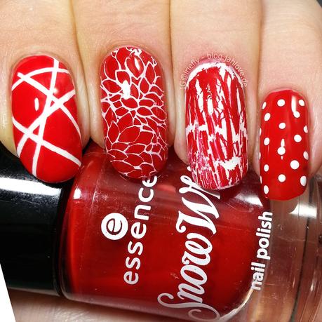 [Nails] Mix & Match in Rot-Weiß