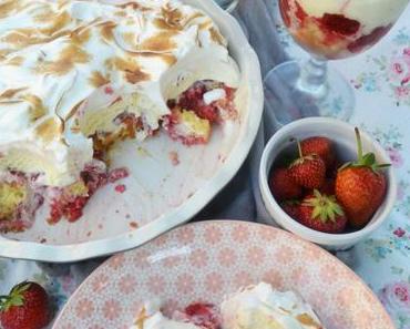 Für meine lieben Süssschnäbel! Glace au four mit Sommerbeeren