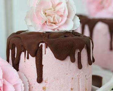 Frozen Yogurt Erdbeer Törtchen