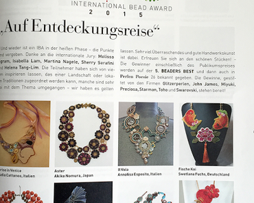 Ich habe es in die IBA-Nominierung 2015 geschafft!