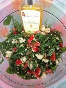 Salat mit Arganöl von Bionaturehouse