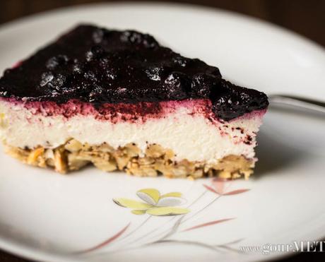 Blueberry Cheesecake NYC-Style
