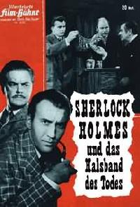 Poster zu SHERLOCK HOLMES UND DAS HALSBAND DES TODES mit Christopher Lee