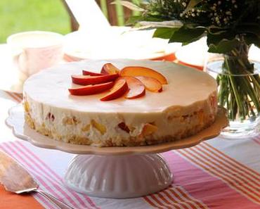 Nektarinen-­Kokos–­Torte (ohne Backen)