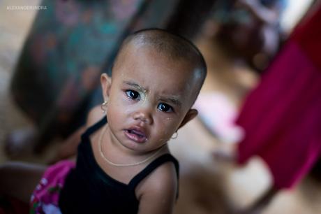 Burmesisches Flüchtlingsheim kinder 