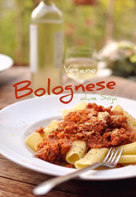 Leckerste vegane Bolognese ohne Soja