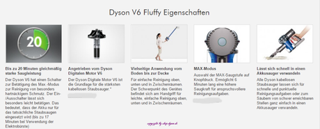 Dyson v6 fluffy - im Tnrd Projekt