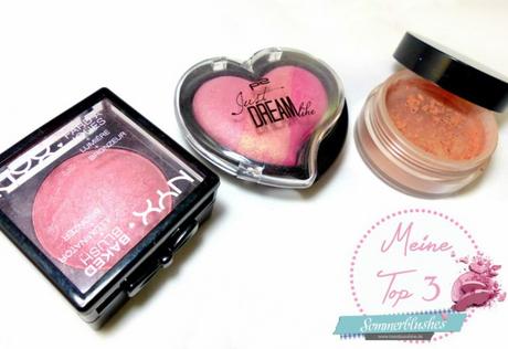 Meine Top 3 Sommerblushes - Blogparade