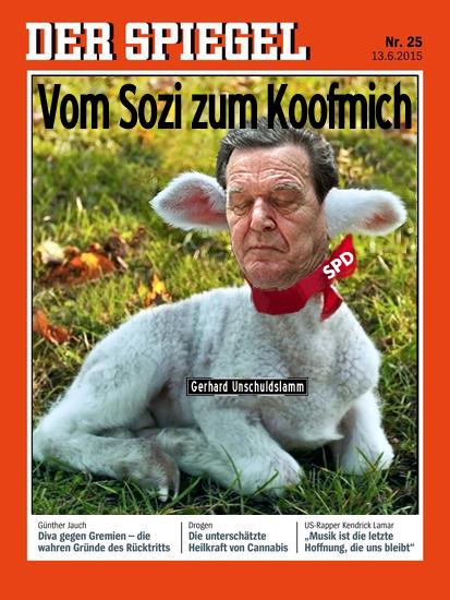 Gerhard Schröder geht gegen 