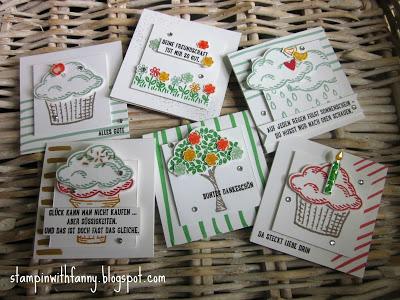 Minikarten-Serie Ronald McDonalds Stempelset 
