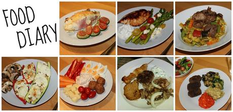 Food Diary - 1 Woche mein Abendessen