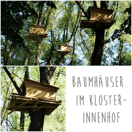 Baumhäuser im Kloster-Innenhof in Brügge { by it's me! }