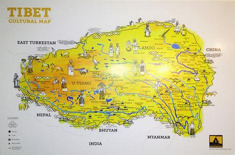 Tibet Cultural Map