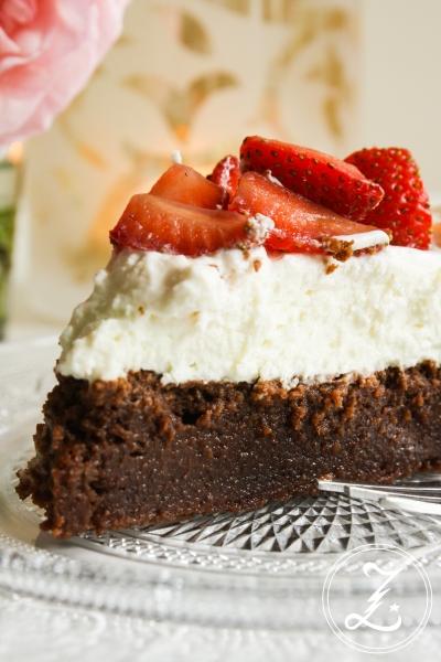 Erdbeer-Brownie-Torte | Zuckergewitter.de